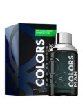 Apa de toaleta Benetton Colors Man Black, 100 ml, pentru barbati