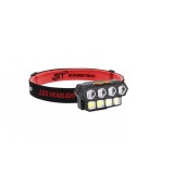 Lanterna de cap LL-6644 cu 4 LED + 4 COB