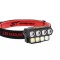 Lanterna de cap LL-6644 cu 4 LED + 4 COB