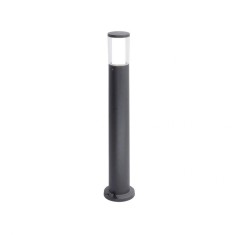 Stalp Carlo 3.5W GU10 LED Negru IP55 80cm