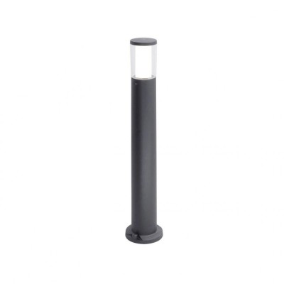 Stalp Carlo 3.5W GU10 LED Negru IP55 80cm foto
