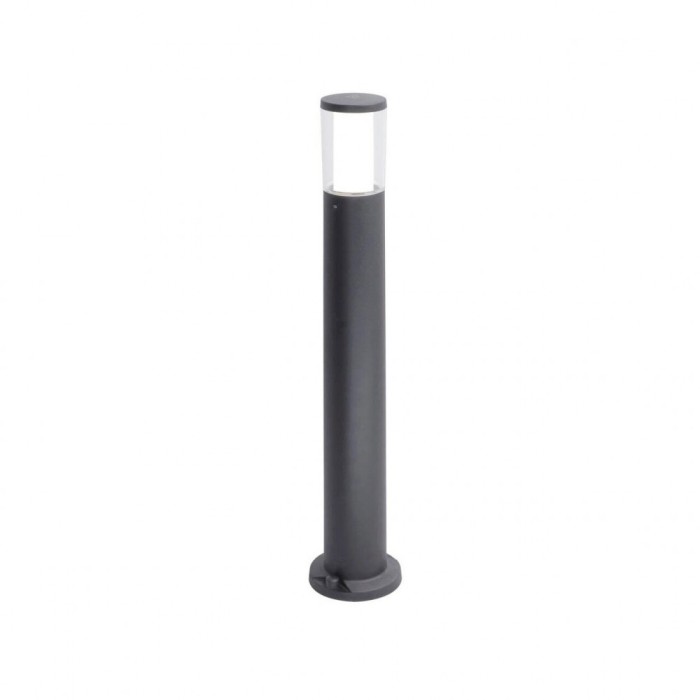 Stalp Carlo 3.5W GU10 LED Negru IP55 80cm