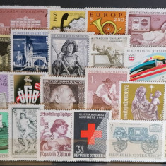 B0103 - Lot timbre Austria neuzate