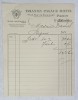 5.CHITANTA ELIBERATA FAMILIEI DOCTORULUI CONSTANTIN DANIEL DE HOTELUL &#039; TRIANON PALACE &#039; DIN PARIS , 1932