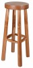 Taburet din lemn masiv LUP065, Scaune, Art Deco
