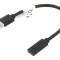 Cablu adaptor USB 3.1 A la C 0,15m nichelat
