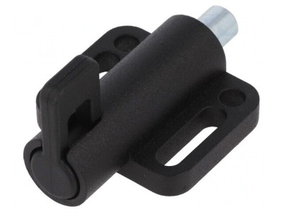 Zăvor cu arc pentru profile 38mm aliaj zinc foto