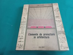 ELEMENTE DE PROIECTARE &Icirc;N ARHITECTURĂ