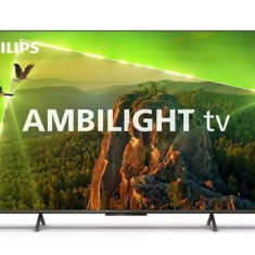 Televizor LED Philips 109 cm (43inch) 43PUS8118/12, Ultra HD 4K, Smart TV, Ambilight pe 3 laturi, WiFi, CI+