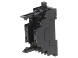 Stativ pentru șină DIN 6A 250VAC 250VDC