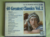 40 GREATEST CLASSICS Vol. 2 - 2 C D Originale ca NOI, CD, Clasica