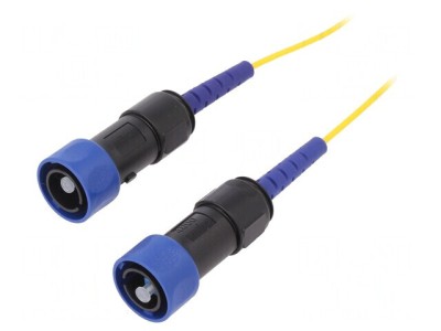 Patch Cord Fibră Optică Simplex Monomod Baionetă foto