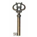 Cheie 765-35, din zamac, finisaj alama antica