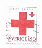 Suedia - Crucea Rosie, 1983 - obliterat