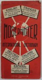 MODERNINTER , INTERNATIONAL DICTIONARY par EMMANULE PISANT , 1958