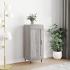 VidaXL Servantă, gri sonoma, 34,5x34x90 cm, lemn compozit 830426
