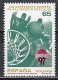 Spania 1997 - Campionatele Europene de Baschet, Barcelona, MNH, Nestampilat