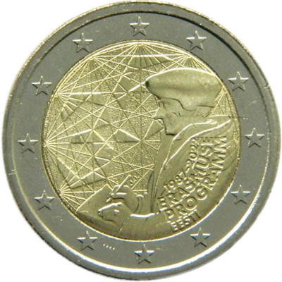 ERASMUS - Estonia moneda comemorativa 2 euro 2022 - UNC foto