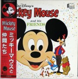 Vinil LP "Japan Press" Unknown Artist &lrm;&ndash; Walt Disney Presents Micky Mouse And His Friends (-VG)