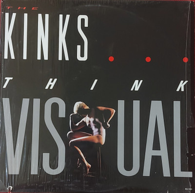 The Kinks &amp;lrm;&amp;ndash; Think Visual , LP, US, 1986, stare excelenta (VG+) foto