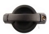 Maner usa exterior Fiat Doblo (119/223), 01.2001-01.2010, fara butuc yala, negru/texturat, cu orificiu pentru insertie de blocare a usii, 735309963,