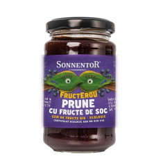 Gem de Prune si Fructe de Soc Fara Adaos de Zahar Bio Fructerou 250 grame Sonnentor