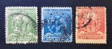 Peru 1896&ndash;1900 - Set 3 Timbre Clasice &bdquo;Inca Manco C&aacute;pac / UPU&rdquo; -CLN1