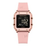 Ceas Dama Naviforce 6105 Rose - Afisaj Digital, Sport, Casual, Alarma, Rezistent la Apa 5ATM