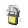 Bricheta Electrica USB Reincarcabila, Arc Plasma, Lanterna LED, Metalica, Anti-vant, Fara Flacara
