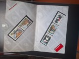 Album (mapa) filatelic Sighisoara si Masti populare (!996-1997)