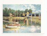 FA100 -Carte Postala- GERMANIA - Claude Monet, Bridge at Argenteuil, necirculata
