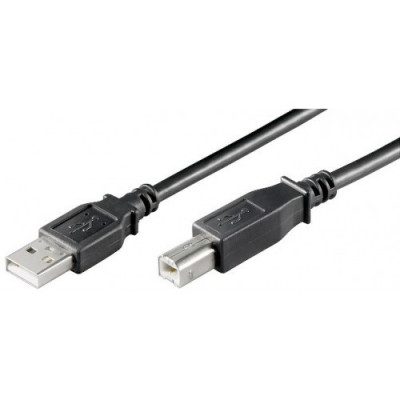 Cablu USB imprimanta 1.8m cupru Goobay foto