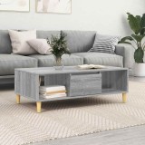 vidaXL Masă de cafea sonoma gri 103.5 x 60 x 35 cm Lemn compozit