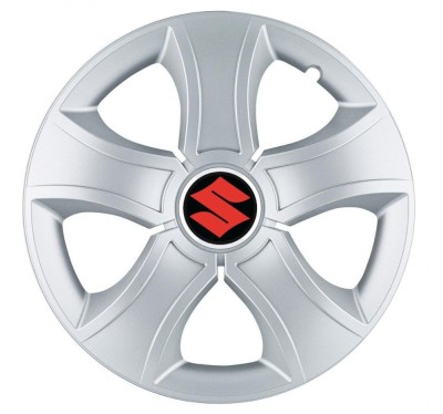 Set 4 Capace Roti Bis Gri R15, pentru Suzuki foto