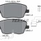 TEXTAR 2358102 Q+ set placute frana,frana disc