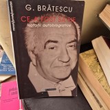 Ce-a fost sa fie , G. Bratescu