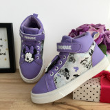 Cumpara ieftin Adidasi inalti mov cu Minnie Mouse / pantofi sport fete 30 32 33 34 cod 0930