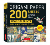 Origami Paper 200 Sheets Hokusai Prints 6 (15 CM): Tuttle Origami Paper: High Quality Double-Sided Origami Sheets Printed with 12 Different Designs (I
