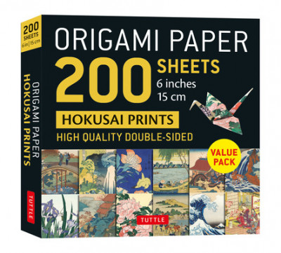 Origami Paper 200 Sheets Hokusai Prints 6 (15 CM): Tuttle Origami Paper: High Quality Double-Sided Origami Sheets Printed with 12 Different Designs (I foto