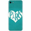 Husa silicon pentru Apple Iphone 7, I Love Paris