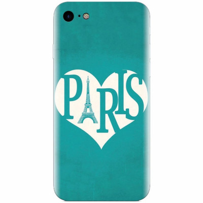 Husa silicon pentru Apple Iphone 5 / 5S / SE, I Love Paris foto