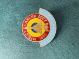 Insigna Aviatie Romania Baza 95 Aeriana Flotila 81 Aviatie Grupul 95 Vanatoare MIG 21 Lancer 1995 2000