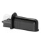 Ascutitor cutite ABS, 16 cm, maner cauciuc, Negru