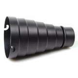 Snoot cu grid 200mm pentru blitz de studio cu montura Elinchrom, Generic