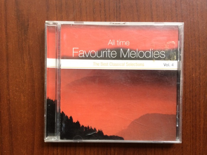 all time favourite melodies the best classical selections vol 4 cd disc muzica clasica VG+