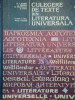 CULEGERE DE TEXTE DIN LITERATURA UNIVERSALA BUCURESTI 1967