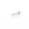 Surub cu cap inecat crestat, cu piulita, otel, zincat alb, M4 x 40 mm, 8 bucati