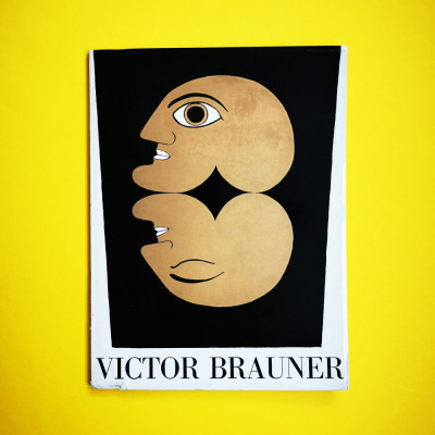 Victor Brauner expozitie Le Point Cardinal Paris 1963 album arta carte foto