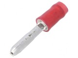 Terminal rotund tată &Oslash; 3mm 0,5-1,5mm&sup2; crimpat pe cablu