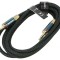 Cablu audio Jack 3,5mm 1,5m cu mufe aurite